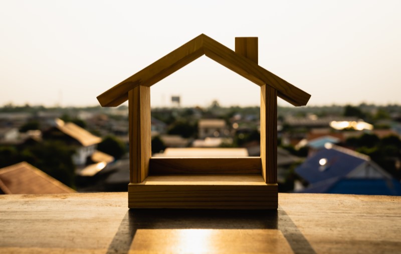 Casa wood frame | Foto de uma casa de madeira | Método Construtivo | Blog Alea