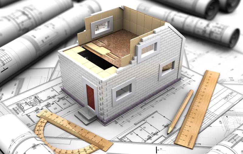 Vantagens do off-site | Imagem de uma casa em construção | Método Construtivo | Blog Alea